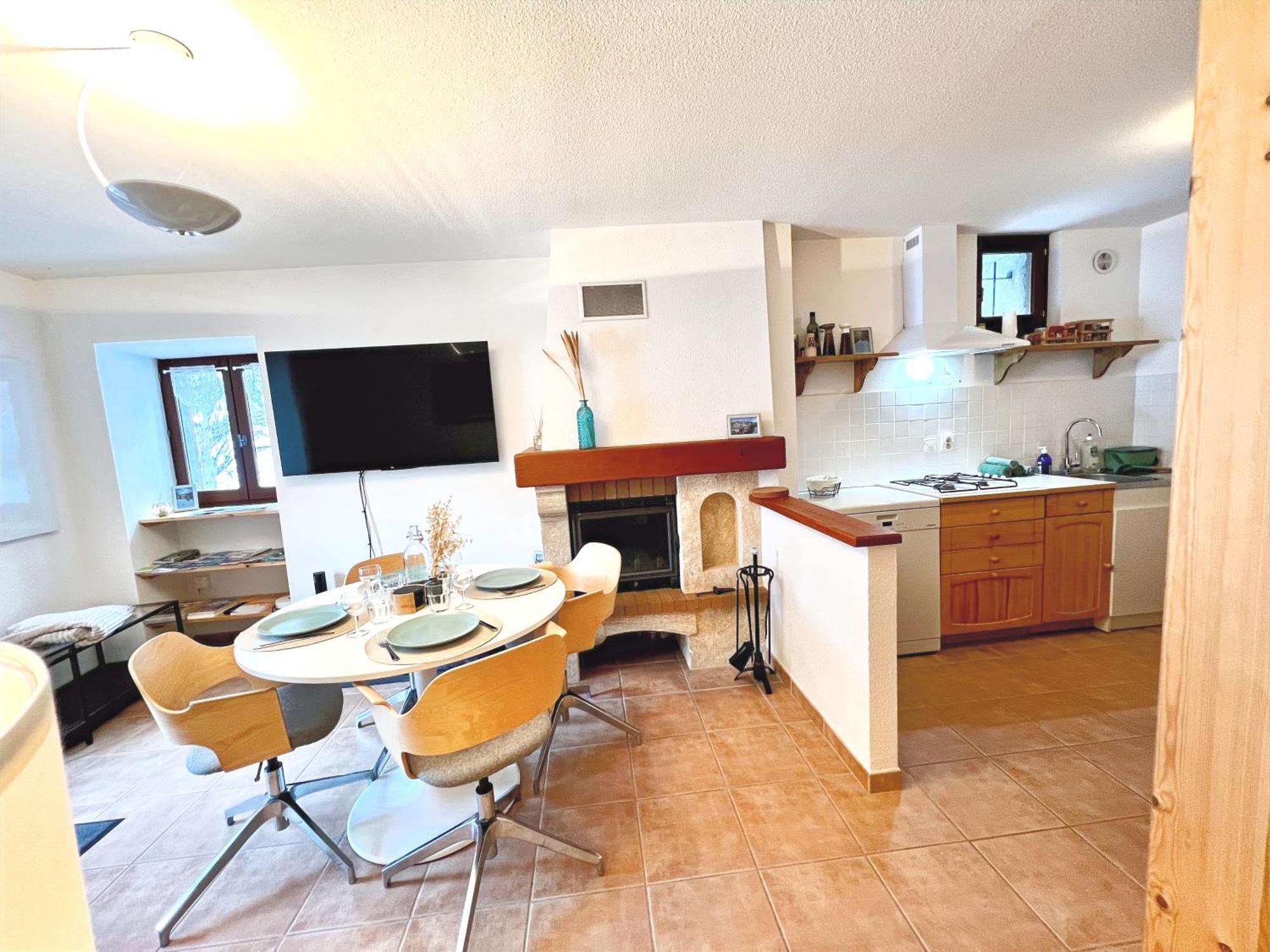 Charmante Maison De Montagne Briançon Dış mekan fotoğraf