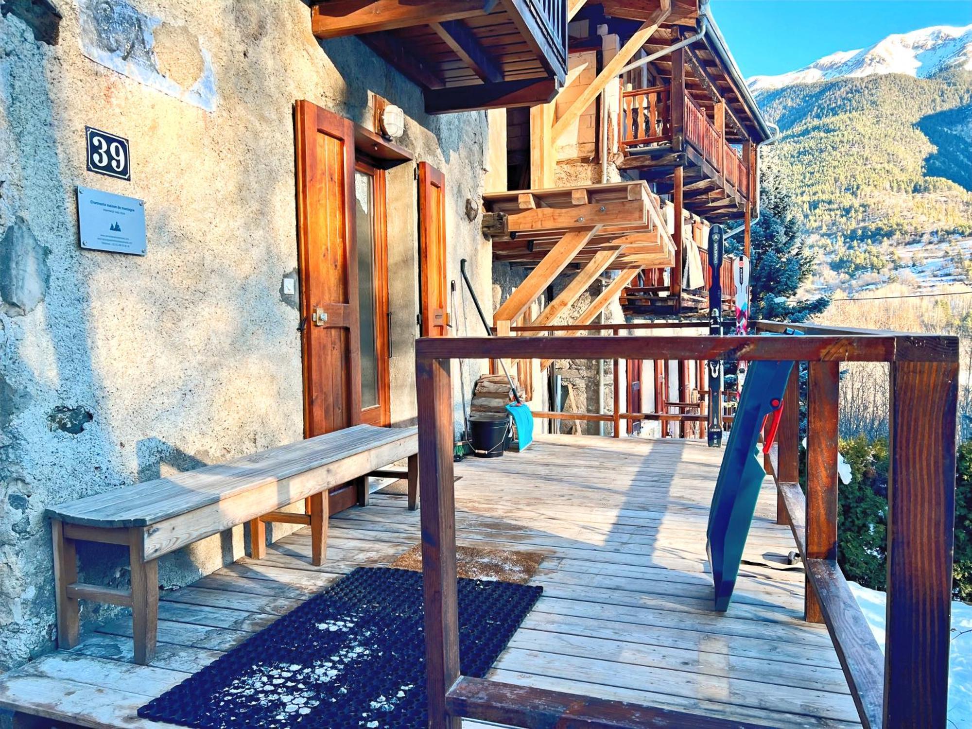 Charmante Maison De Montagne Briançon Dış mekan fotoğraf